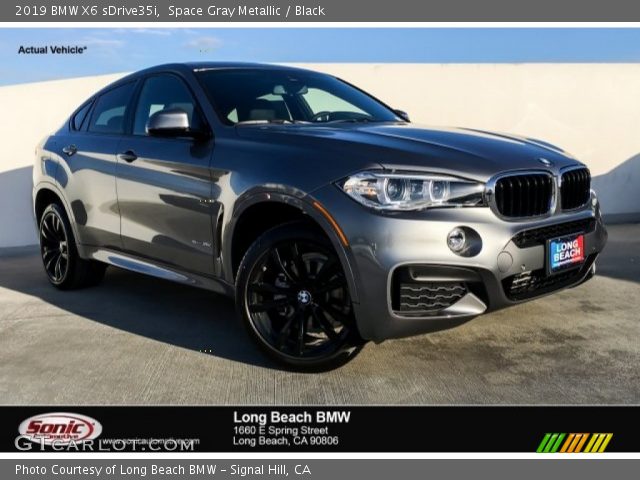 2019 BMW X6 sDrive35i in Space Gray Metallic