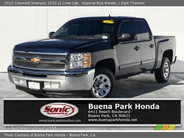 2012 Chevrolet Silverado 1500 LS Crew Cab in Imperial Blue Metallic