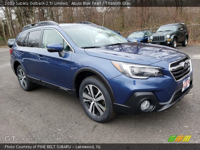 2019 Subaru Outback 2.5i Limited in Abyss Blue Pearl