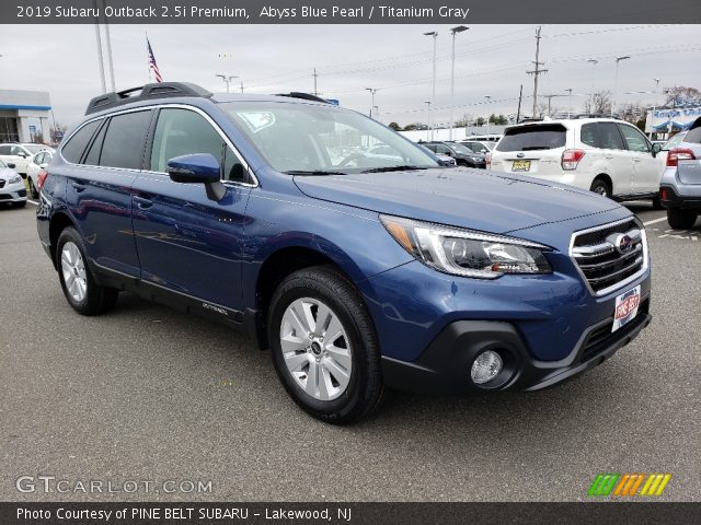 2019 Subaru Outback 2.5i Premium in Abyss Blue Pearl