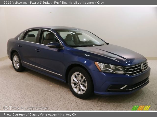 2016 Volkswagen Passat S Sedan in Reef Blue Metallic