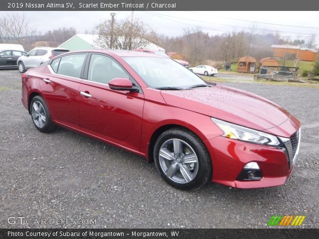 2019 Nissan Altima SV in Scarlet Ember Tintcoat