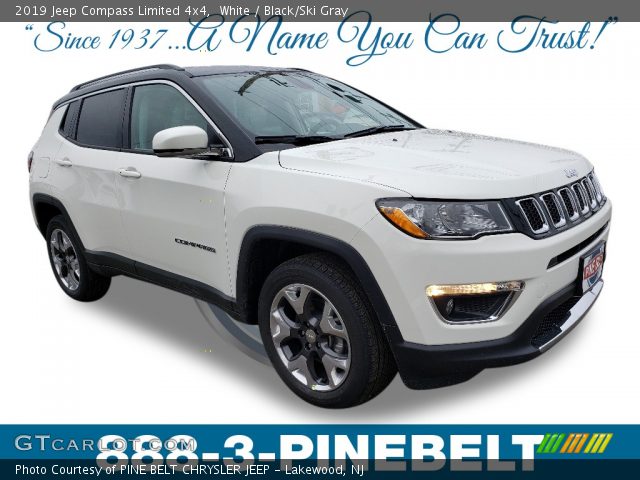 2019 Jeep Compass Limited 4x4 in White