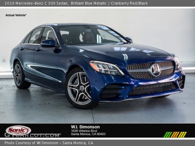 2019 Mercedes-Benz C 300 Sedan in Brilliant Blue Metallic
