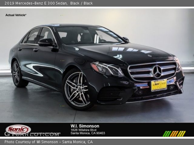 2019 Mercedes-Benz E 300 Sedan in Black