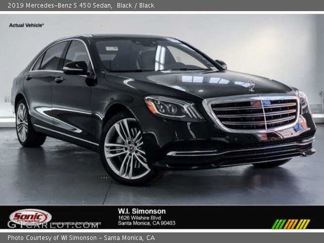 2019 Mercedes-Benz S 450 Sedan in Black