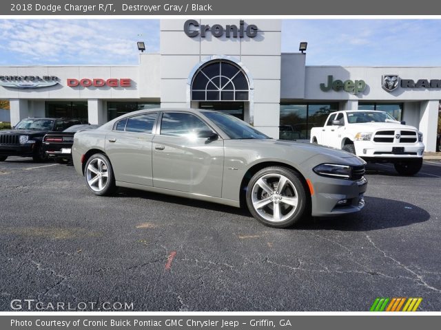 2018 Dodge Charger R/T in Destroyer Gray