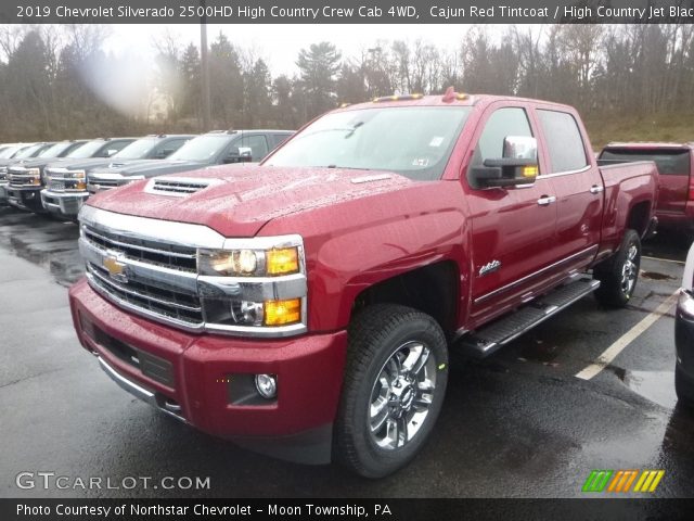 2019 Chevrolet Silverado 2500HD High Country Crew Cab 4WD in Cajun Red Tintcoat