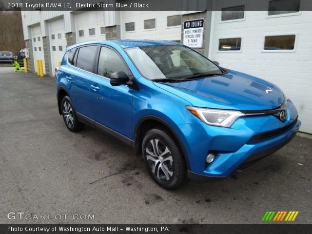 2018 Toyota RAV4 LE in Electric Storm Blue