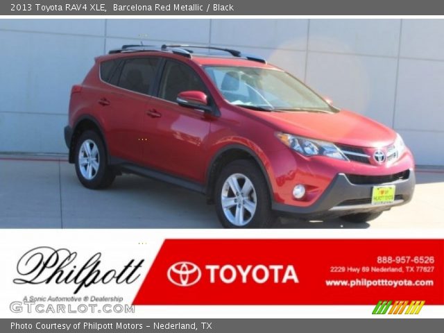 2013 Toyota RAV4 XLE in Barcelona Red Metallic
