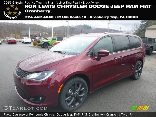 2019 Chrysler Pacifica Touring Plus in Velvet Red Pearl