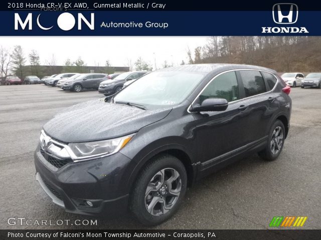 2018 Honda CR-V EX AWD in Gunmetal Metallic