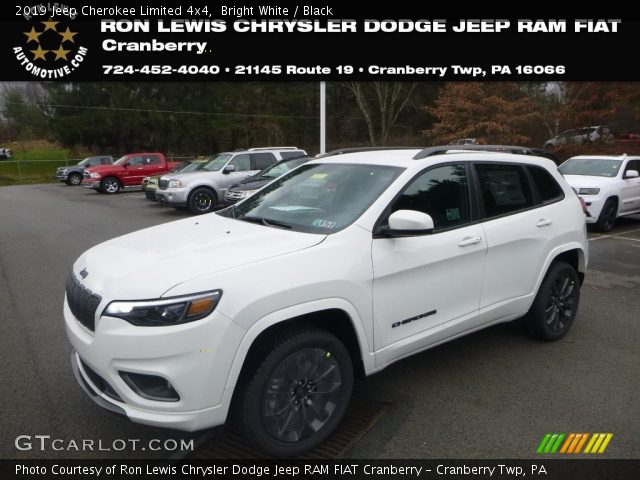 2019 Jeep Cherokee Limited 4x4 in Bright White