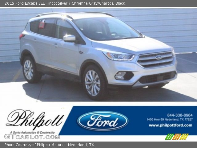 2019 Ford Escape SEL in Ingot Silver