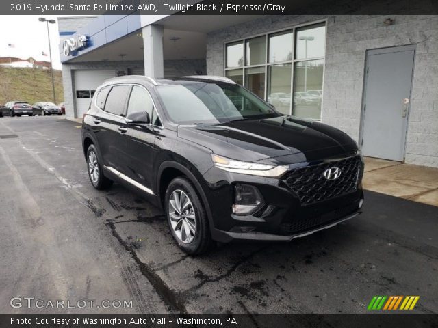 2019 Hyundai Santa Fe Limited AWD in Twilight Black