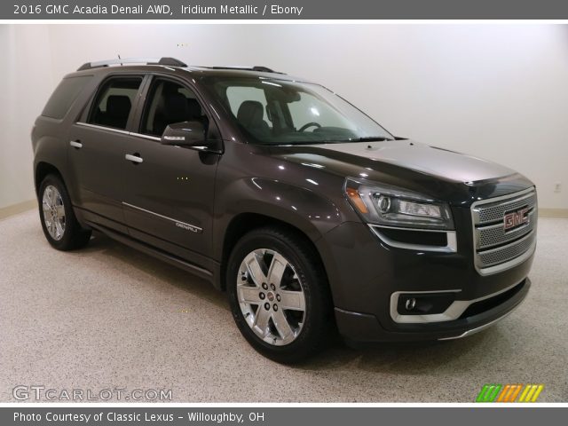 2016 GMC Acadia Denali AWD in Iridium Metallic