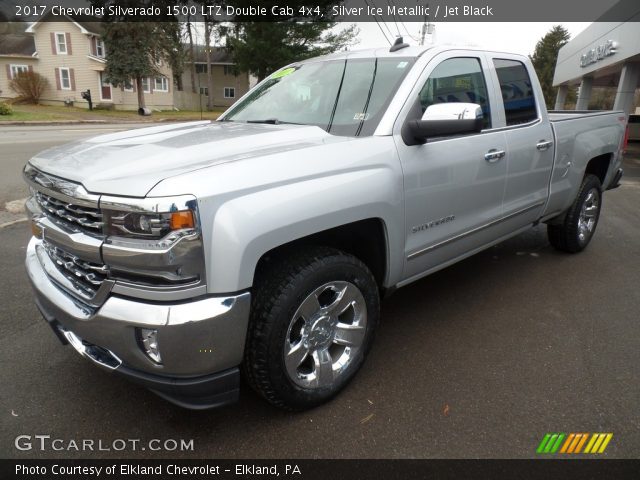 2017 Chevrolet Silverado 1500 LTZ Double Cab 4x4 in Silver Ice Metallic