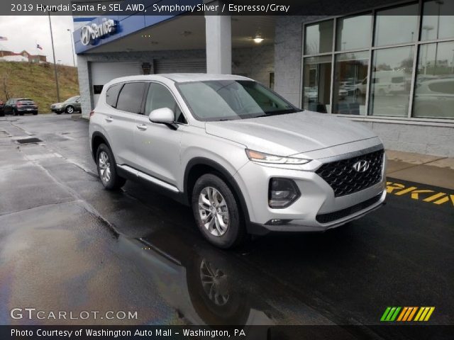 2019 Hyundai Santa Fe SEL AWD in Symphony Silver