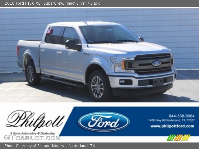 2018 Ford F150 XLT SuperCrew in Ingot Silver