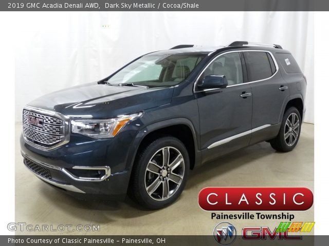 2019 GMC Acadia Denali AWD in Dark Sky Metallic
