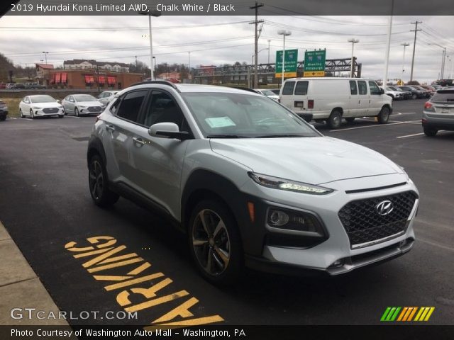 2019 Hyundai Kona Limited AWD in Chalk White