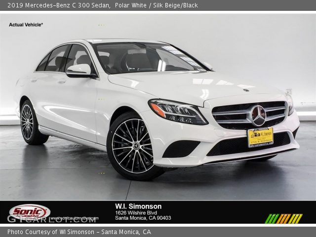 2019 Mercedes-Benz C 300 Sedan in Polar White