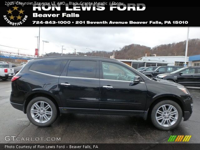 2015 Chevrolet Traverse LT AWD in Black Granite Metallic