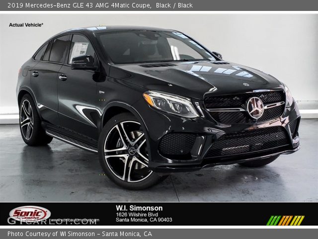 2019 Mercedes-Benz GLE 43 AMG 4Matic Coupe in Black