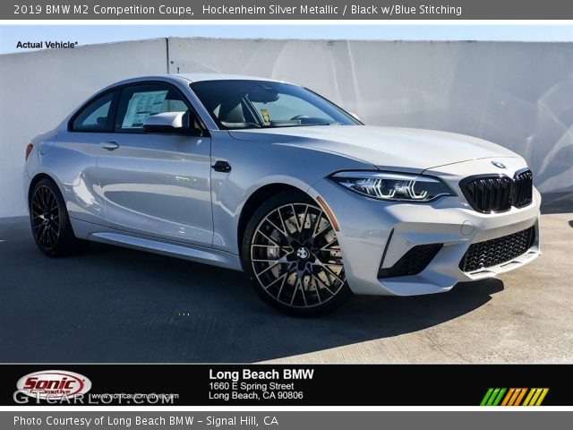 2019 BMW M2 Competition Coupe in Hockenheim Silver Metallic