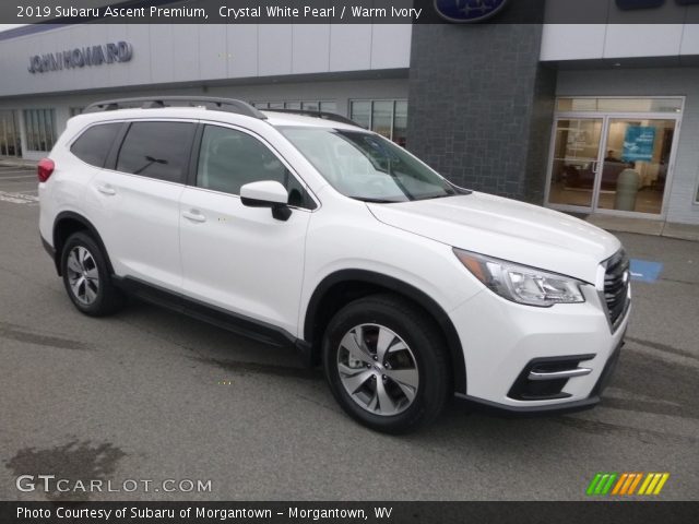 2019 Subaru Ascent Premium in Crystal White Pearl