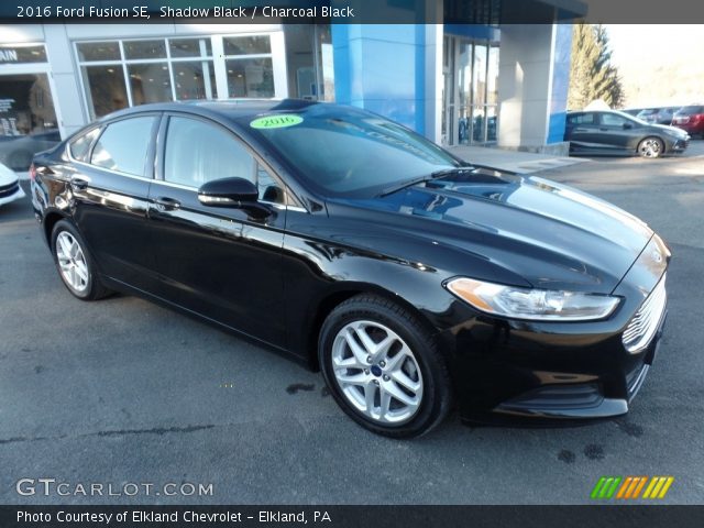 2016 Ford Fusion SE in Shadow Black