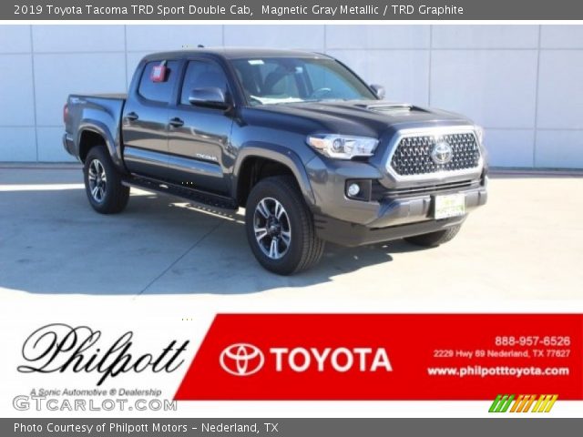 2019 Toyota Tacoma TRD Sport Double Cab in Magnetic Gray Metallic