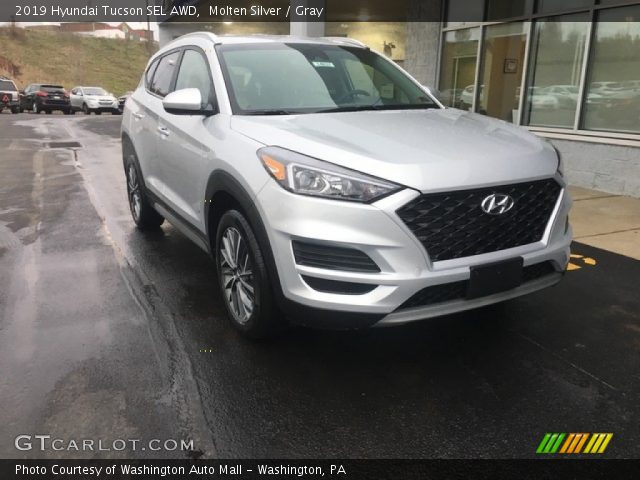 2019 Hyundai Tucson SEL AWD in Molten Silver