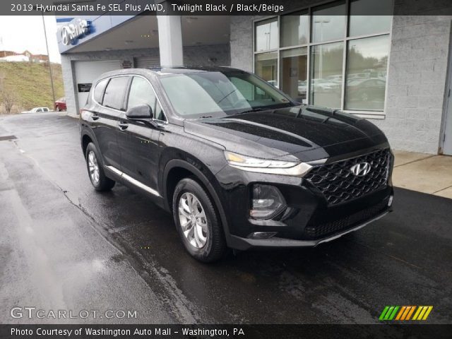 2019 Hyundai Santa Fe SEL Plus AWD in Twilight Black