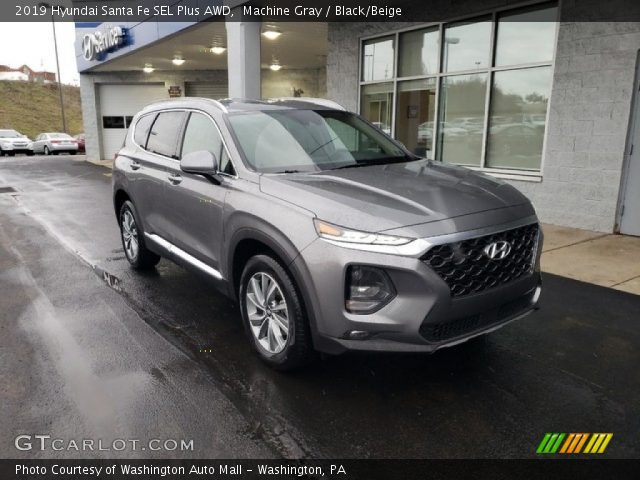 2019 Hyundai Santa Fe SEL Plus AWD in Machine Gray