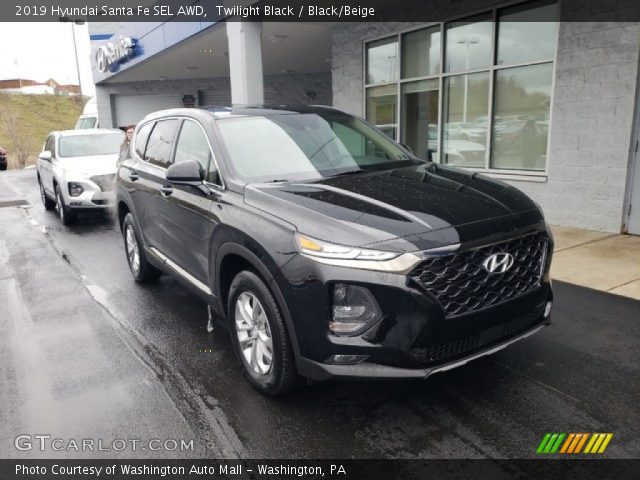 2019 Hyundai Santa Fe SEL AWD in Twilight Black