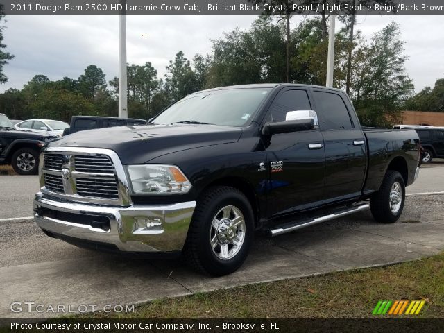 2011 Dodge Ram 2500 HD Laramie Crew Cab in Brilliant Black Crystal Pearl