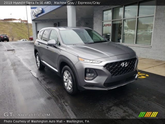 2019 Hyundai Santa Fe SE AWD in Machine Gray