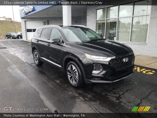 2019 Hyundai Santa Fe Limited AWD in Twilight Black