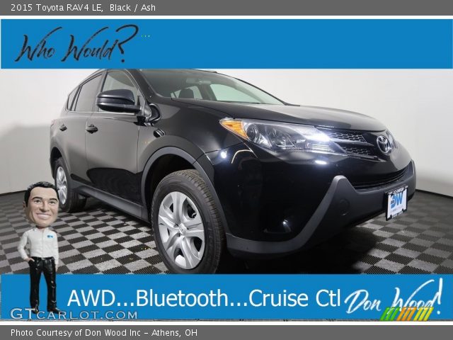 2015 Toyota RAV4 LE in Black
