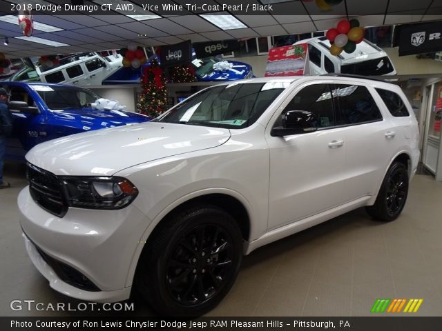 2018 Dodge Durango GT AWD in Vice White Tri-Coat Pearl
