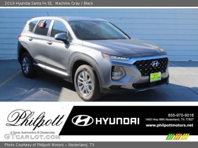 2019 Hyundai Santa Fe SE in Machine Gray