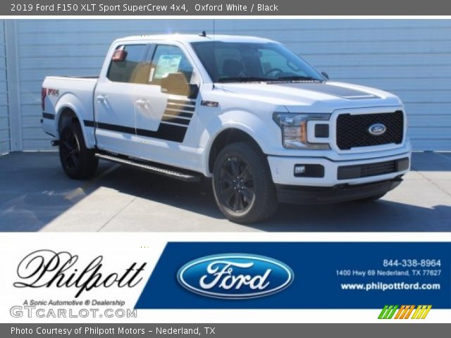 2019 Ford F150 XLT Sport SuperCrew 4x4 in Oxford White