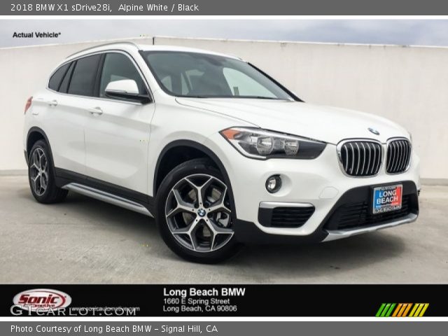 2018 BMW X1 sDrive28i in Alpine White