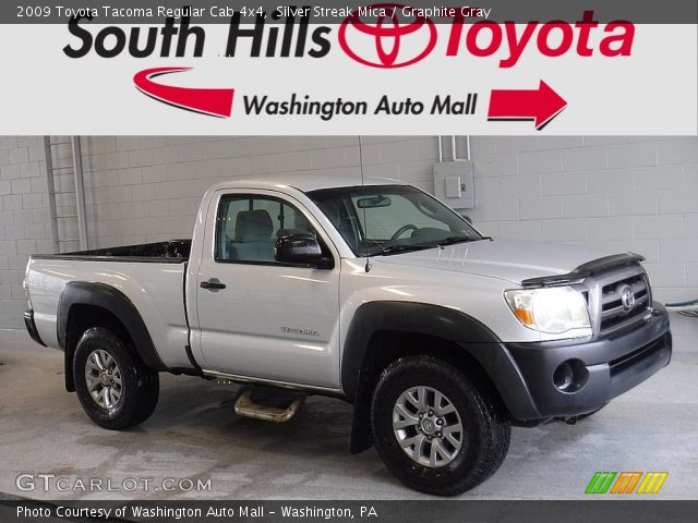 2009 Toyota Tacoma Regular Cab 4x4 in Silver Streak Mica