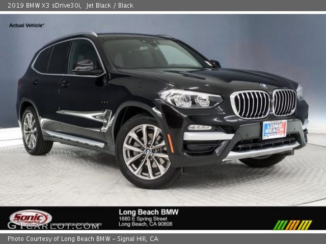 2019 BMW X3 sDrive30i in Jet Black