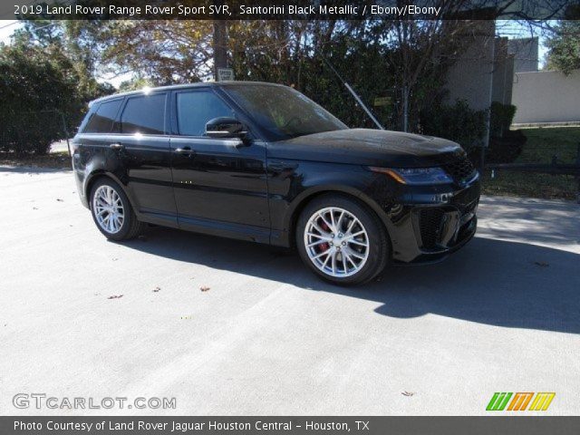 2019 Land Rover Range Rover Sport SVR in Santorini Black Metallic