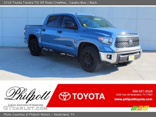 2019 Toyota Tundra TSS Off Road CrewMax in Cavalry Blue