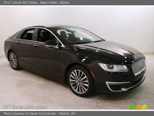 2017 Lincoln MKZ Select in Black Velvet