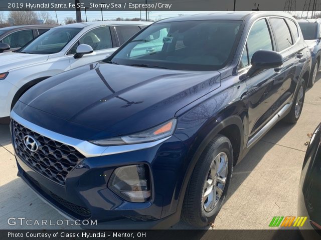 2019 Hyundai Santa Fe SE in Stormy Sea
